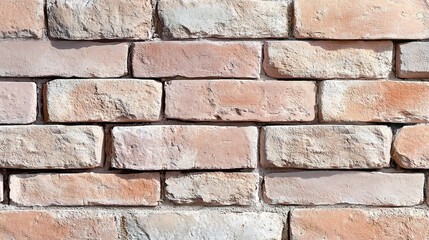 Fototapeta premium Textured Pink Brick Wall with Pastel Shades and Subtle Patterns