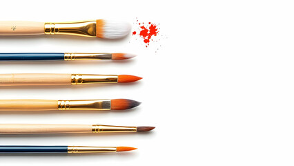 Fototapeta premium Variety of Paintbrushes