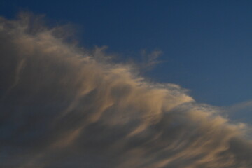 Clouds in the sky.
Bagenalstown(Muine Bheag), County Carlow, Ireland