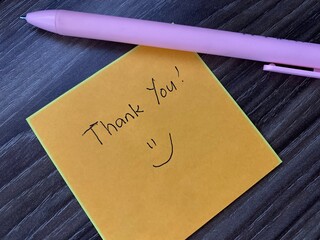 Thank you note