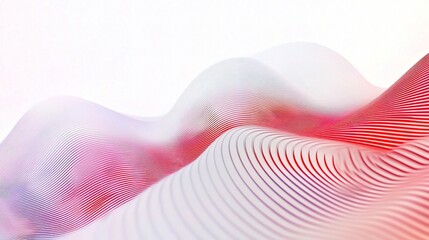 Abstract Business Wave Lines in Modern Design Style