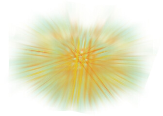 An abstract transparent iridescent color blur design element.