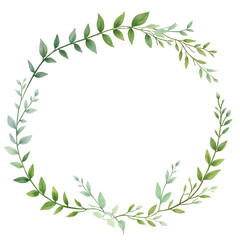 The image shows collections of plants. They are made in the same style, differ in simple lines and monochrome colors. The color palette includes shades of green with a yellowish-green base.