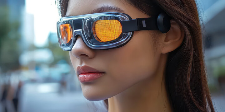 Wearable Camera for Visually Impaired, Depth-Sensing Technology, AI Assistance