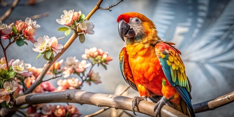 blue and yellow macaw