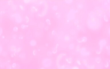 Soft pastel pink bokeh background bright light blurry abstract texture