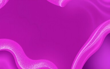 Fototapeta premium Vibrant flowing abstract liquid shapes with sparkling highlights on a deep magenta background, concept for modern graphic design, digital art and creative advertising.