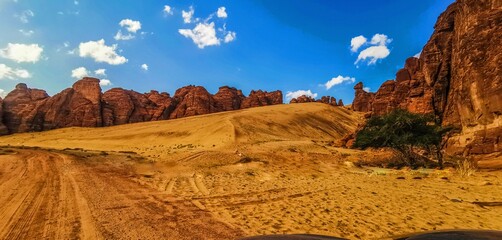 valley in the desert