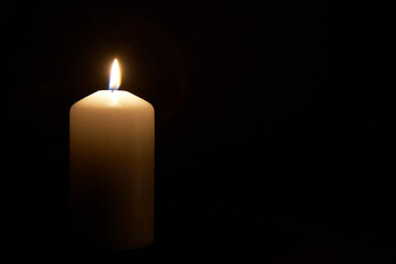 candle, candles, black background, death, grief, loss