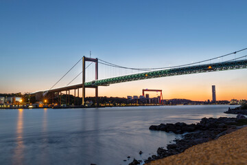 A Morning Twilight And Älvsborgsbron