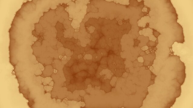 Coffee Stain Paper Pulsating Background Template