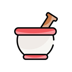 Mortar and Pestle vector icon