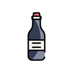 Wine vector icon
