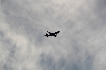 Image of an aircraft flying over Dadaepo Beach in Busan
