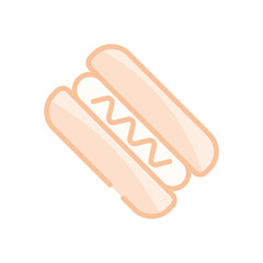 Hot Dog vector icon