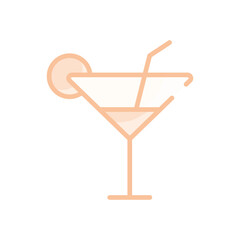 Cocktail Glass vector icon
