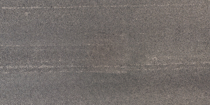 view from above on texture of asphalt road