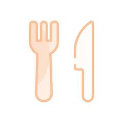 Knife and Fork vector icon