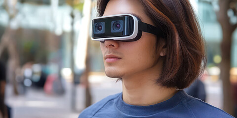 Wearable Depth-Sensing Camera for Visually Impaired with AI-Enhanced Environmental Awareness