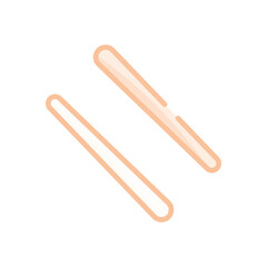 Chopsticks vector icon