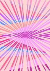 Obraz premium The background image is in pink tones, using shapes to arrange. Composition with gradation used for graphics