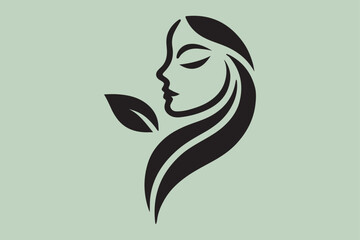 Vector Illustration of Monogram Beauty logo.