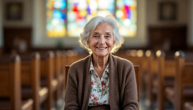 A serene forest with sunlight filtering through towering trees and a mossy floor.

