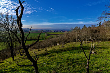 cold winter sunny morning in Bovaria