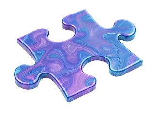 Obraz premium 3d puzzle piece