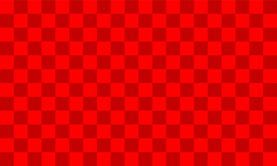 クリスマスカラーのシームレス市松模様の横長背景(赤色だけ)