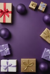 present for christmas, giftbox at xmas, boxes with ribbon, gifts and boxes