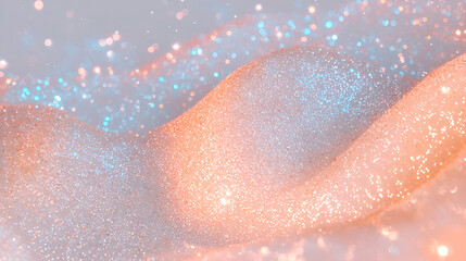 glitter texture, shimmering pastel, iridescent flow, sparkling gradient, glossy aesthetic, dreamy elegance, soft shimmer, abstract luxury, glittering design, radiant texture, artistic flow