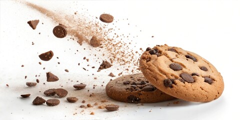 Delicious Choc Chip Cookie Food Photography: Delicious Cookie Stock Photos For Backgrounds, Graphics, and Header Designs