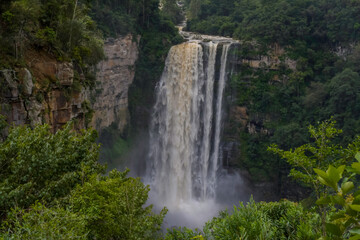 Karkloof waterfall in midlands meander KZN