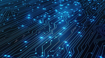 Abstract Circuit Board