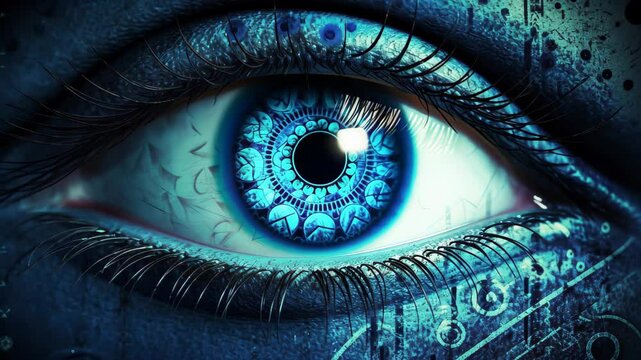 Explore the mystery of the decalcified pineal gland with a mesmerizing portrait revealing its glowing third eye.