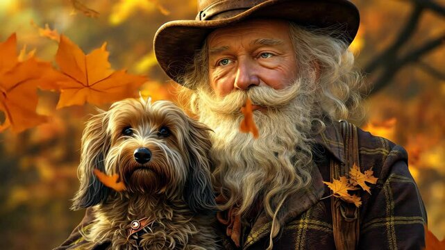 Compelling image of homeless woman with dog on bench.