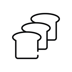 Bread vector icon