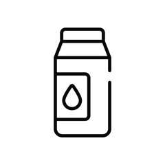 Milk Carton vector icon