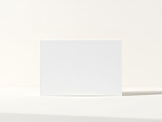 A7 Flat Card Mockup - Blank Canvas for Creative Design