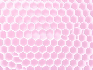 Fototapeta premium Bright White Abstract Honeycomb Background EPS10