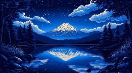 Surreal Japanese fantasy scene with torii gates and spirit mists, ideal for mythological visuals and folklore-based concept designs.