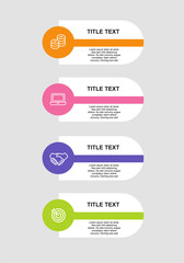 business template infographic chart element 