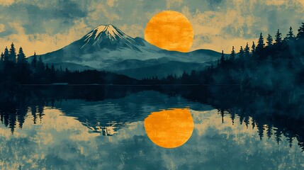 Surreal Japanese fantasy scene with torii gates and spirit mists, ideal for mythological visuals and folklore-based concept designs.