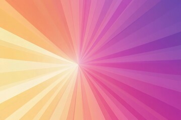 Abstract starburst effect in bright, gradient colors