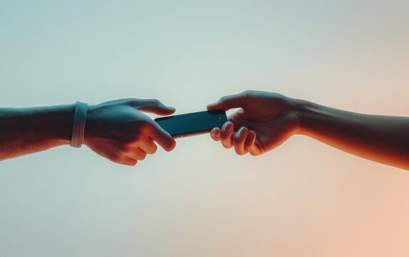 Contactless Payment Technology Hand Scanning Smartwatch for Convenient Transactions at Checkout - Powered by Adobe