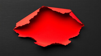 Dramatic Torn Paper Background