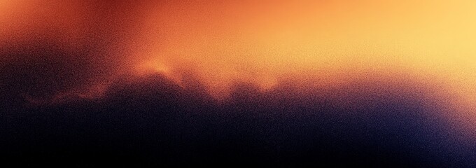 Grainy gradient background dark purple golden yellow noise texture smooth design