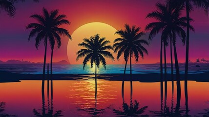 Lightning Highlights a Tropical Wonderland
