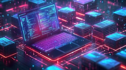 Fototapeta premium Advanced Document Management Technologies for Regulatory Compliance and Governance in Cybersecurity